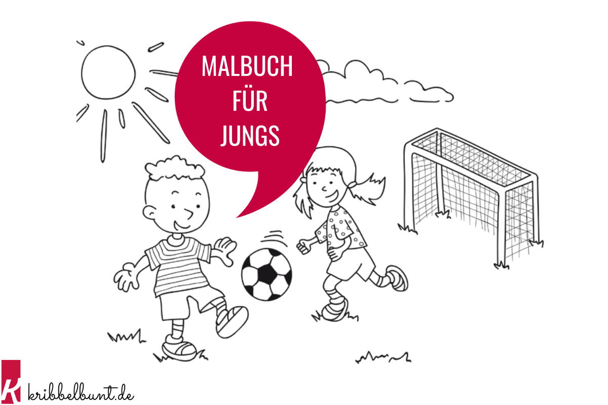 Malbuch für Jungs