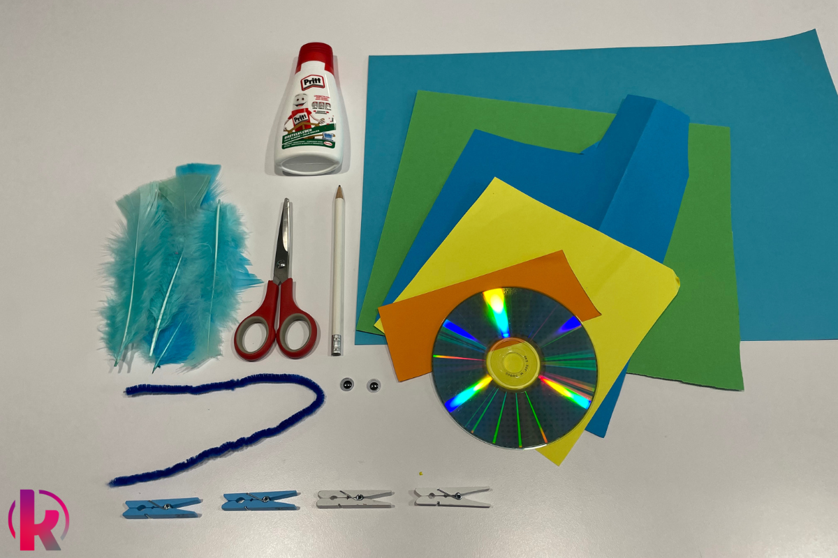 Basteln mit CDs » Bastelideen für Basteln mit CDs | Kribbelbunt