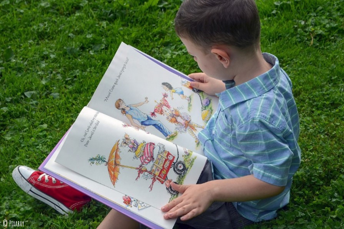Kinderbücher sollen sie Fantasie und die Vorstellungskraft der Kinder anregen 
