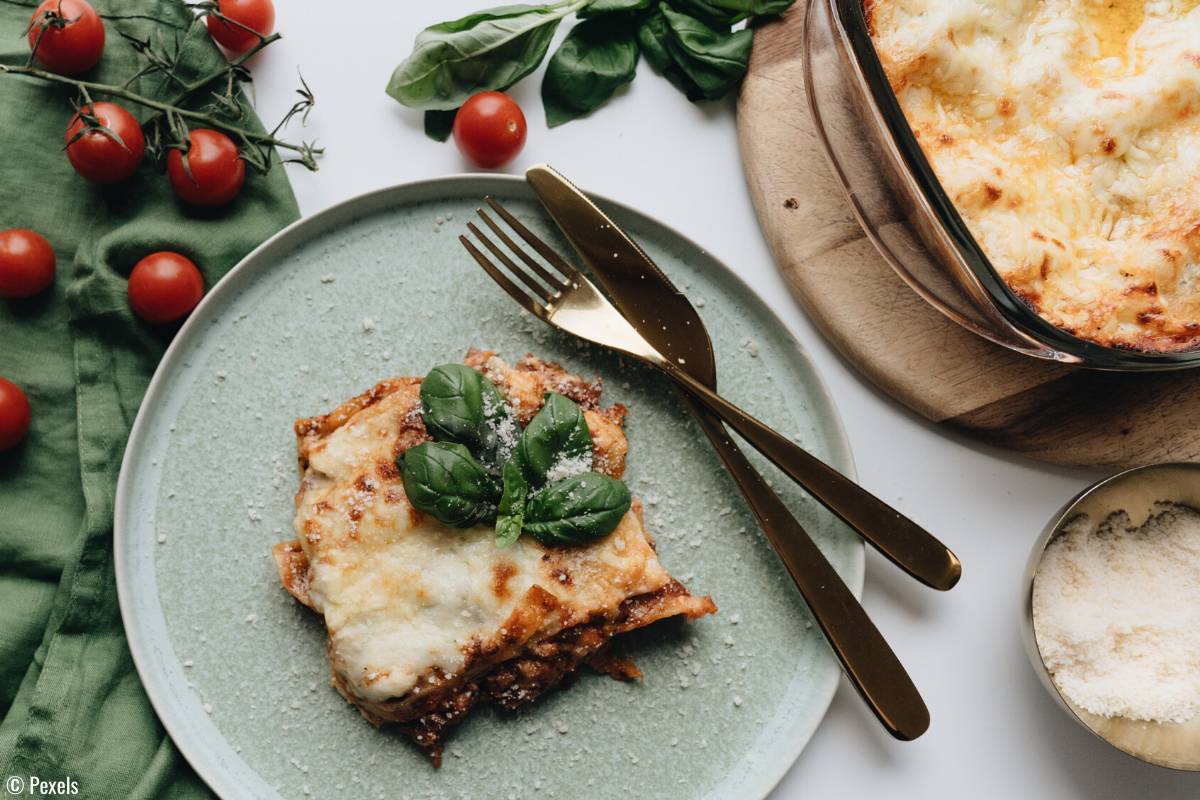 Gemüselasagne Rezept » Vegetarische Lasagne | Kribbelbunt