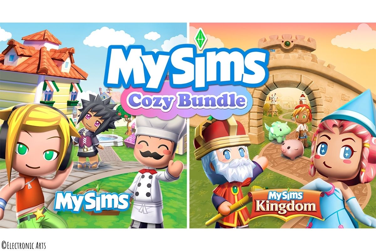 Cover von zwei Sims-Spielen nebeneinander