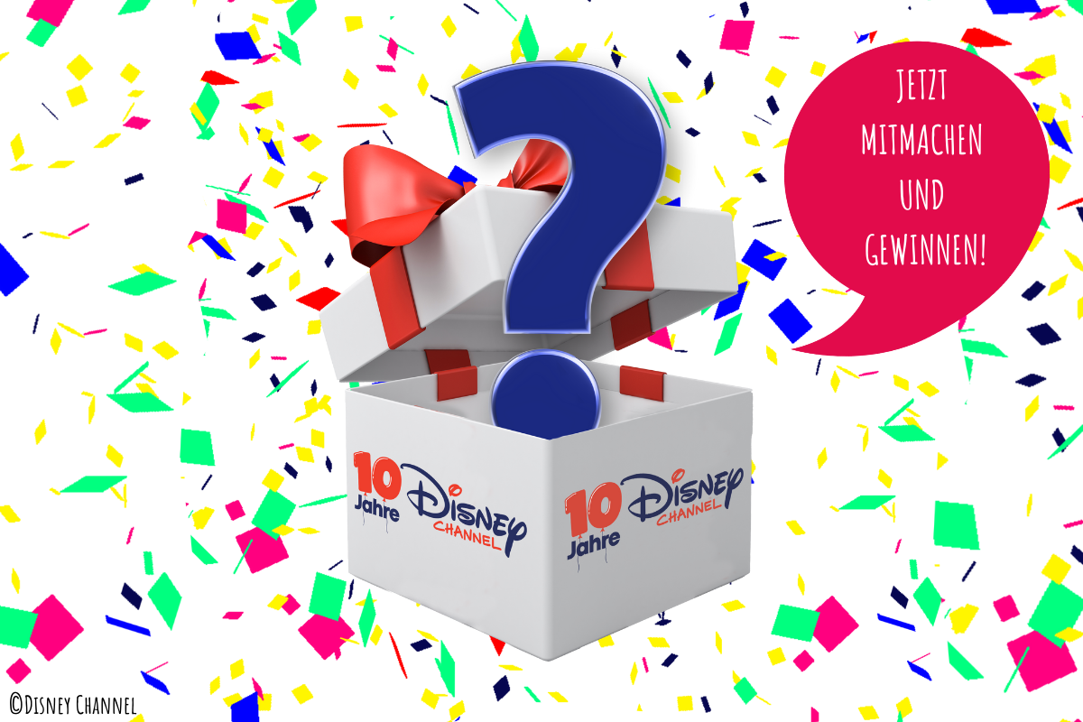 Gewinnt große Kindergeburtstags-Sets von Disney Channel!