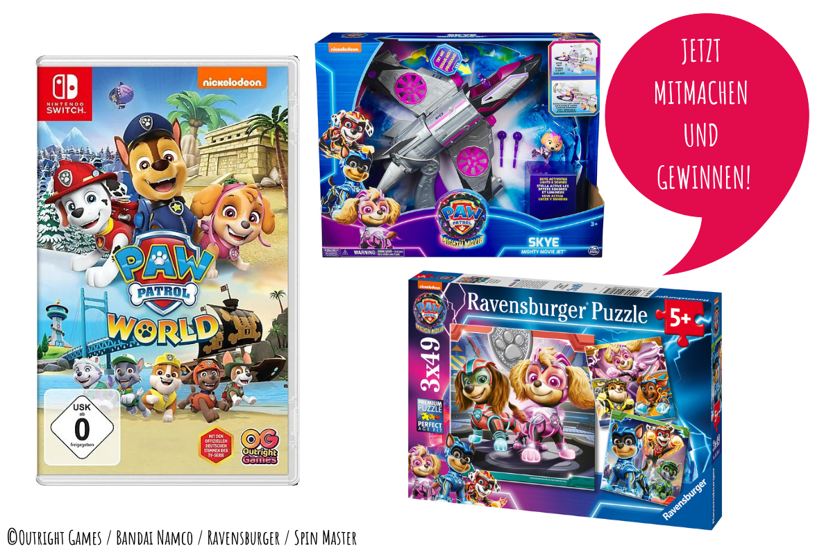 Gewinnt tolle Pakete von PAW Patrol World!