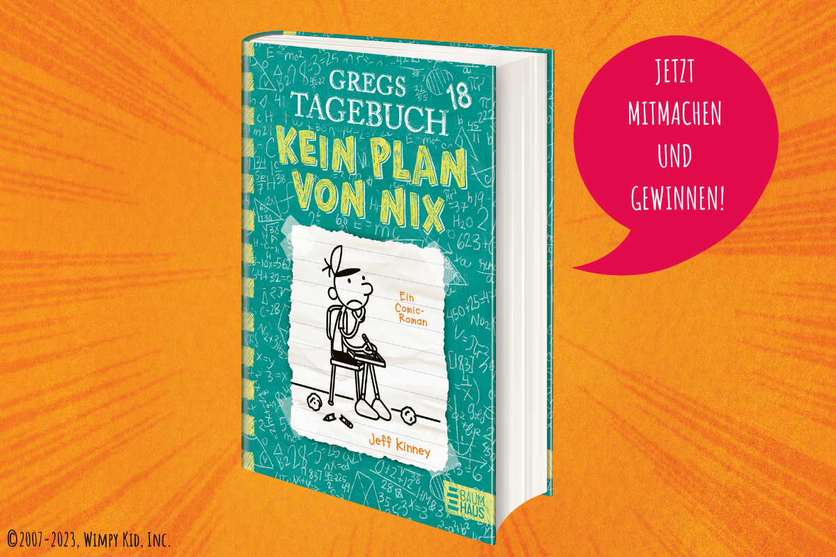 Gregs Tagebuch 18 Kein Plan von nix Ab 17.11.2023 erhältlich!