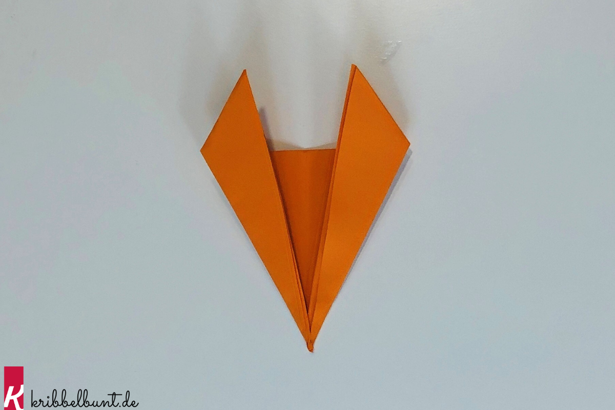 Origami-Fuchs Anleitung Schritt 4
