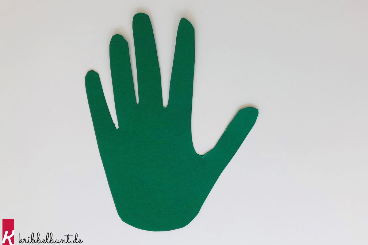 Vogel aus Handabdruck basteln Vogel aus Handabdruck basteln