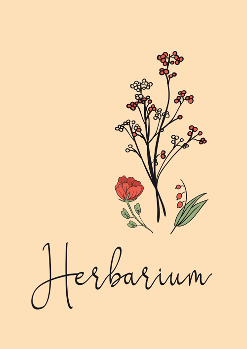 Herbarium Deckblatt Pdf Zum Ausdrucken Kribbelbunt