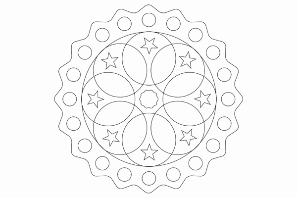 Mandala Sterne