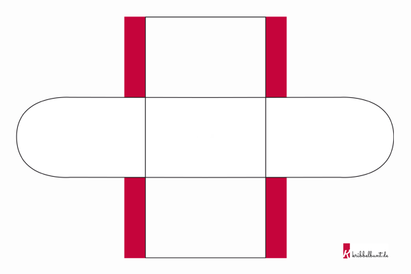 Schachtel Vorlage - Faltschachtel Vorlage