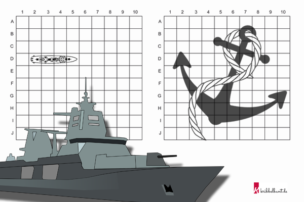 Schiffe versenken Vorlage