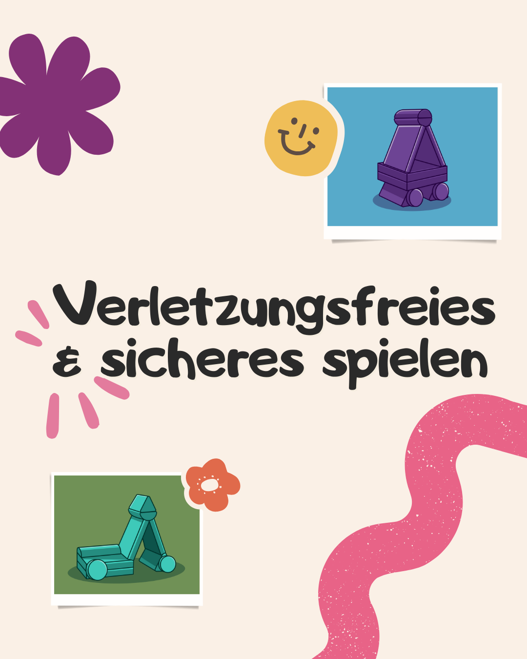 Verletzungsfreies und sicheres spielen mit Linodino